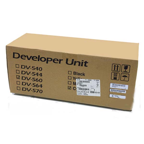 Developer Kyocera DV-560C, FS-C5350, cyan, originál