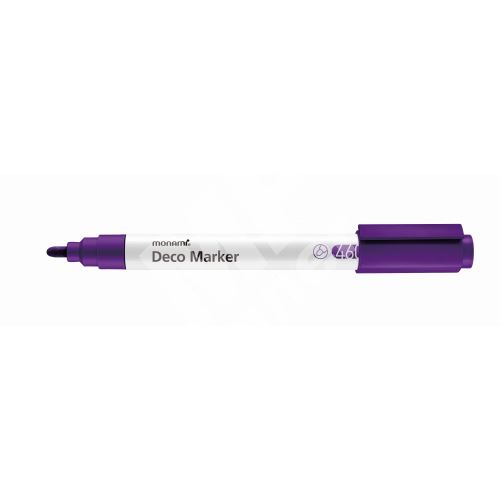 Popisovač Monami Deco Marker 460, hrot 2 mm, purple 1