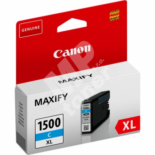Cartridge Canon PGI-1500XL, cyan, 9193B004, originál 1