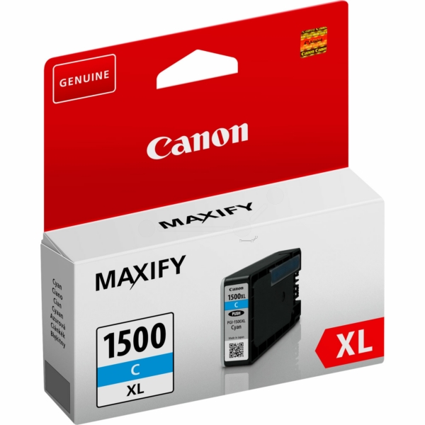 Inkoustová cartridge Canon PGI-1500XL, Maxify MB2050, cyan, 9193B004, originál