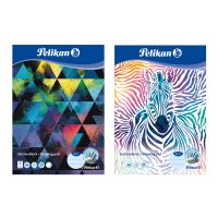 Skicák Pelikan A4, 20 listů, 120g, různé motivy