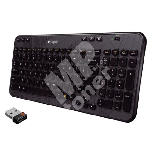 Logitech klávesnice Wireless Keyboard K360,USB, CZ 1