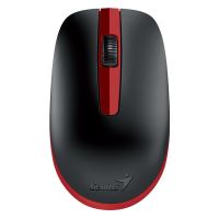 Myš Genius NX-7007, 1200DPI, 2.4 [GHz], optická, 3tl., bezdrátová USB, černo-červená 2 (1)