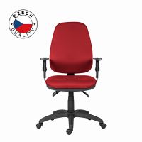 Kancelářské ergonomické křeslo Powerton Anna, červené Kancelářské ergonomické křeslo Powerton Anna, červené