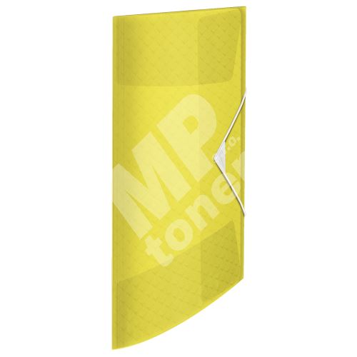 Desky s gumičkou Esselte Colour Ice, žlutá, 15 mm, PP, A4 1