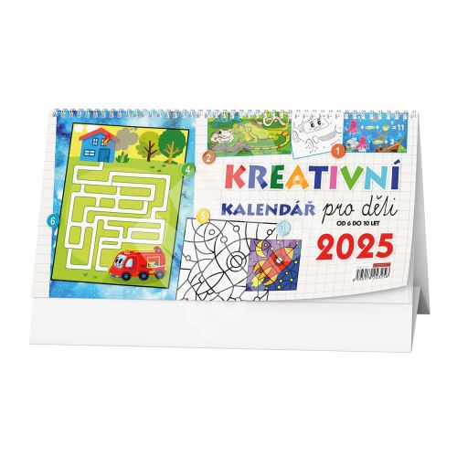 Stolní kalendář - Kreativní kalendář pro děti 1