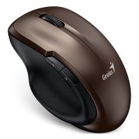 Ergonomická myš Genius Ergo 8200S, 1200DPI, optická, 5tl., bezdrátová, čokoládová Ergonomická myš Genius Ergo 8200S, 1200DPI, optická, 5tl., bezdrátová, čokoládová