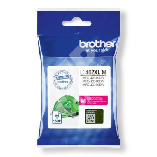 Cartridge Brother LC-462XLM, magenta, originál 2