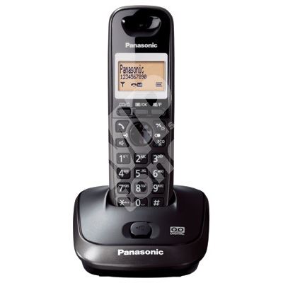 Bezšňůrový telefon Panasonic KX-TG2521FXT černý 1