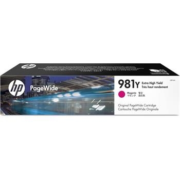 Inkoustová cartridge HP L0R14A, PageWide Enterprise color 556, magenta, No. 981Y, originál