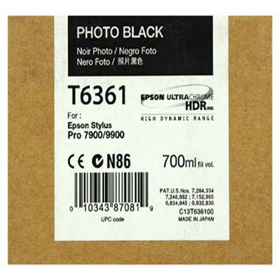 Inkoustová cartridge Epson C13T636100, Stylus Pro 7900/9900, photo black, originál