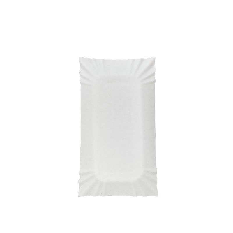 Tácek papírový bílý, 140x200 mm, 500ks