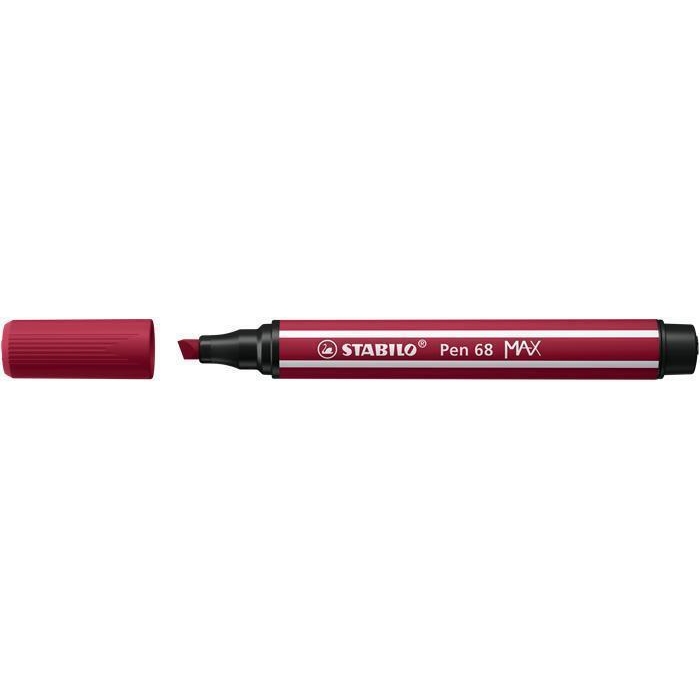 Fix Stabilo Pen 68 MAX, 1-5 mm, bordó