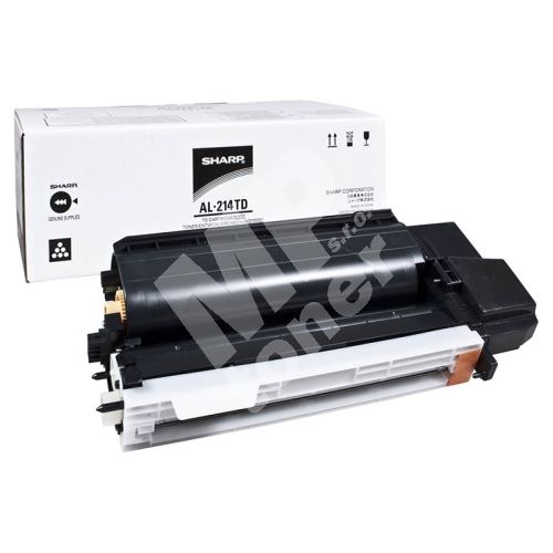 Toner Sharp AL-214TD, black, originál 1