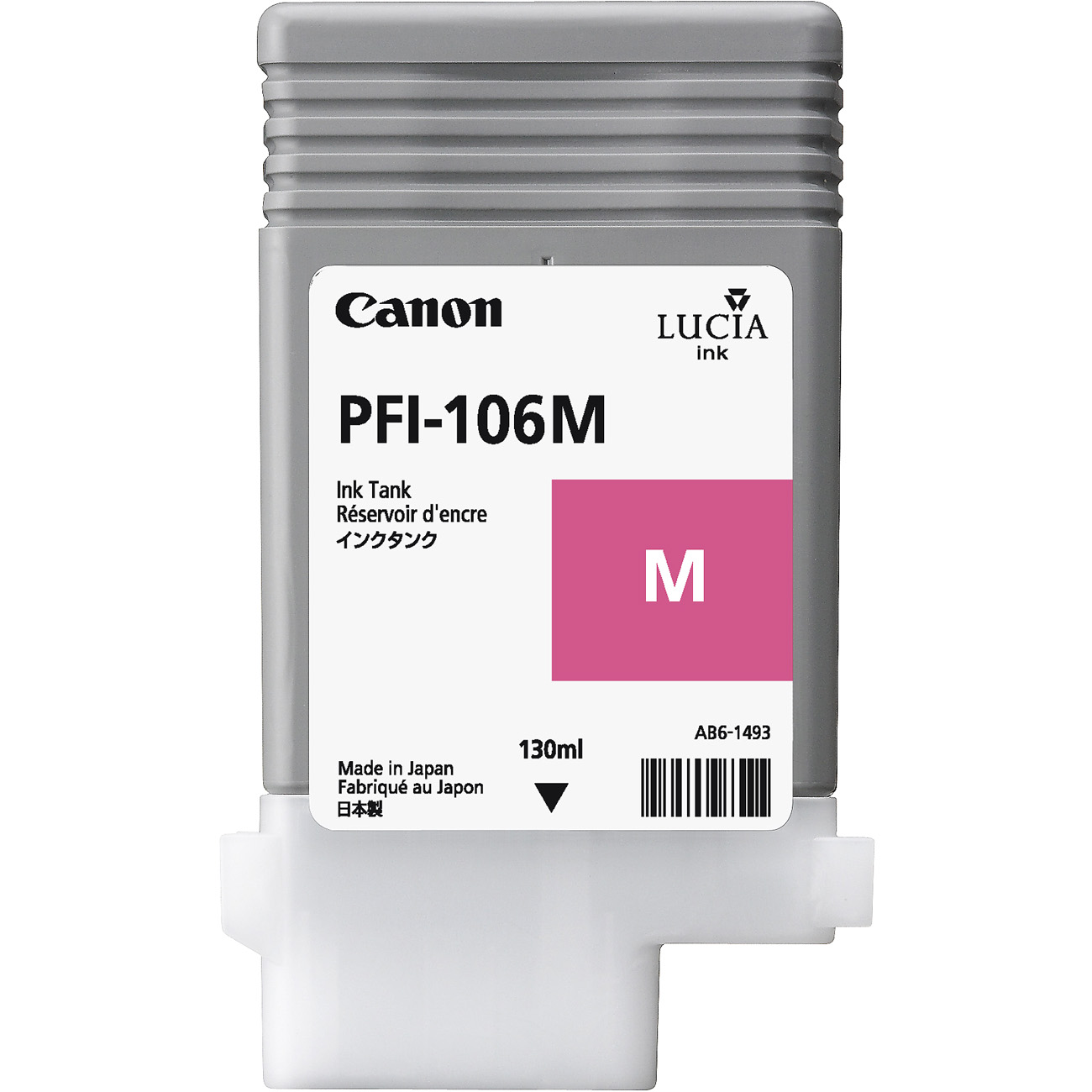 Inkoustová cartridge Canon PFI-106M, iPF-6300, magenta, originál