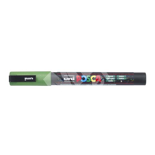 Uni Posca PC-3M akrylový popisovač, 0,9-1,3 mm, zelený 1