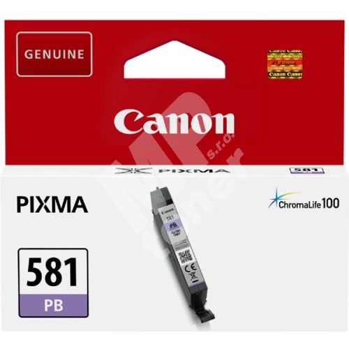 Cartridge Canon CLI-581PB, 2107C001, photo blue, originál 1