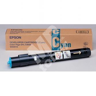 Toner Epson EPL-C8000, modrá, C13S050018 originál 1