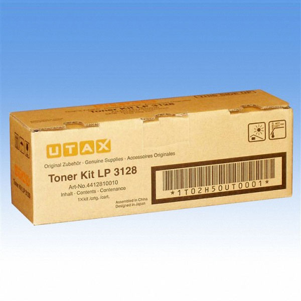 Toner Utax 4412810010, LP 3128, 4128, black, originál
