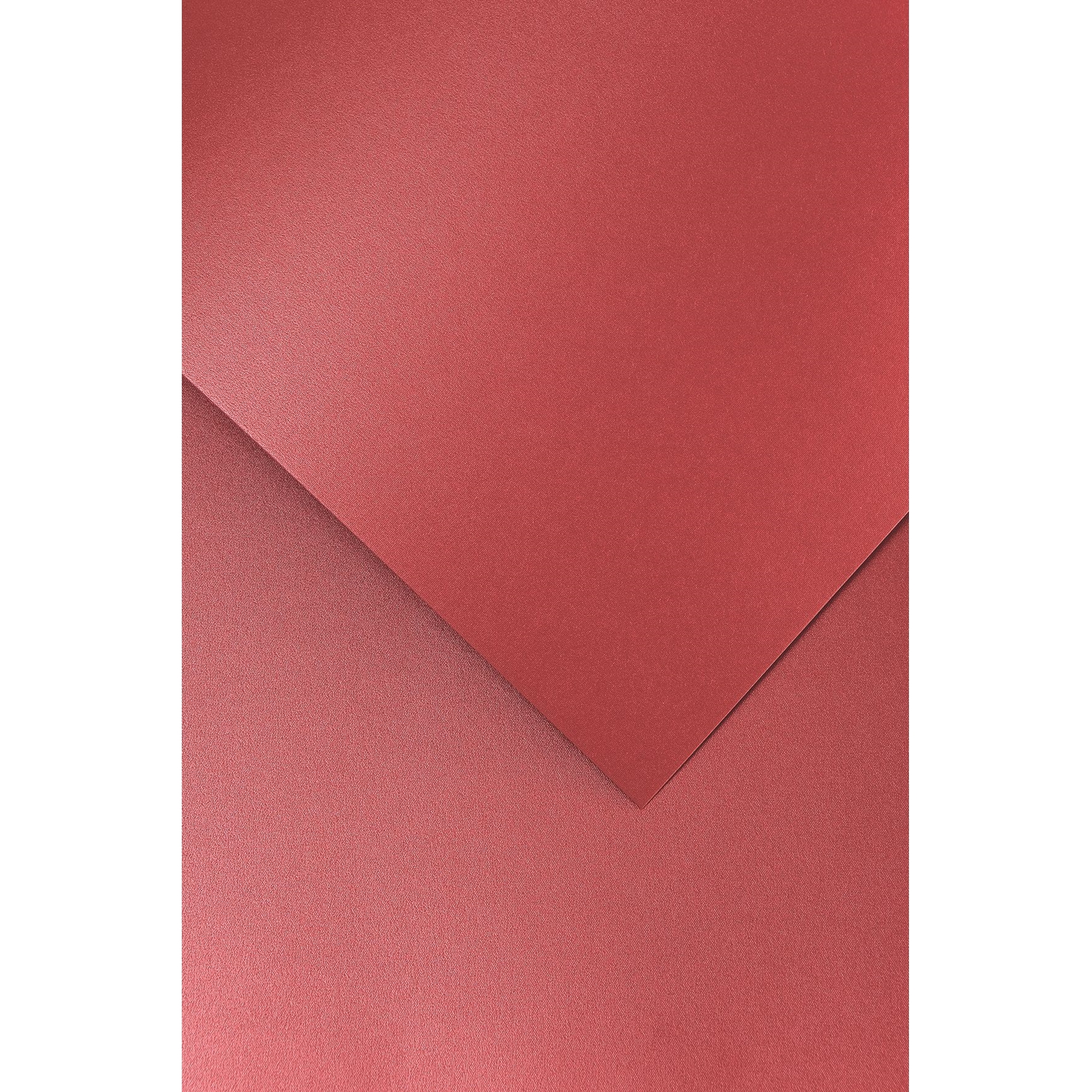 Ozdobný papír Iceland, červený, 220g, 20ks