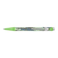 Kuličkové pero Caran d'Ache "849 GERMANIER", černá náplň M, neon green Kuličkové pero Caran d'Ache "849 GERMANIER", černá náplň M, neon green