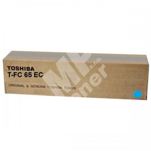 Toner Toshiba T-FC65-EC, cyan, originál 1