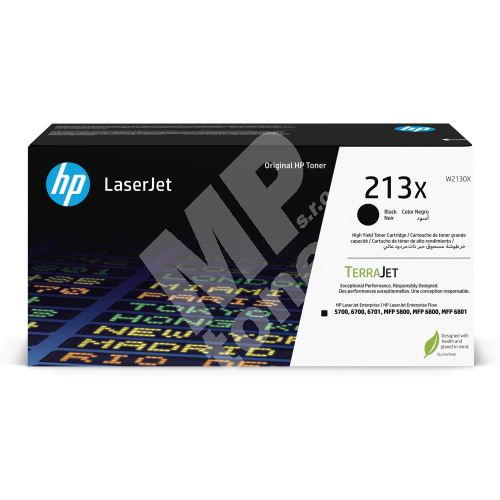 Toner HP W2130X, LaserJet SFP-5700, black, 213X, originál 1