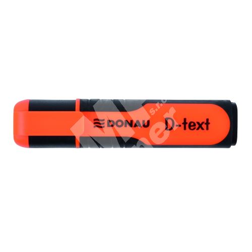 Zvýrazňovač Donau D-text, oranžový 1