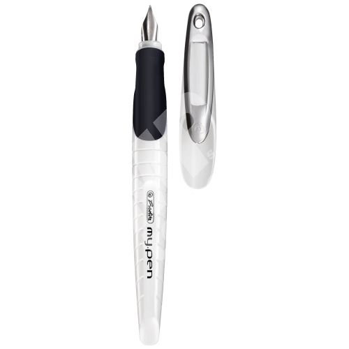 Bombičkové pero Herlitz My.pen M, bílo-černé 1