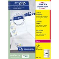 Mini etikety AVERY bílé 38,1x21,2 mm A4 - L7651-25 1 (1)