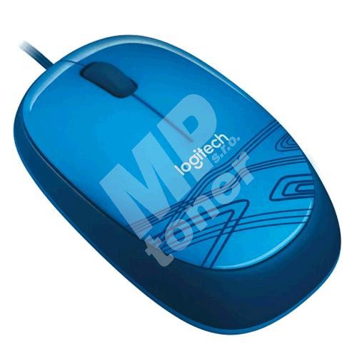 Logitech myš M105, USB v2, blue 1