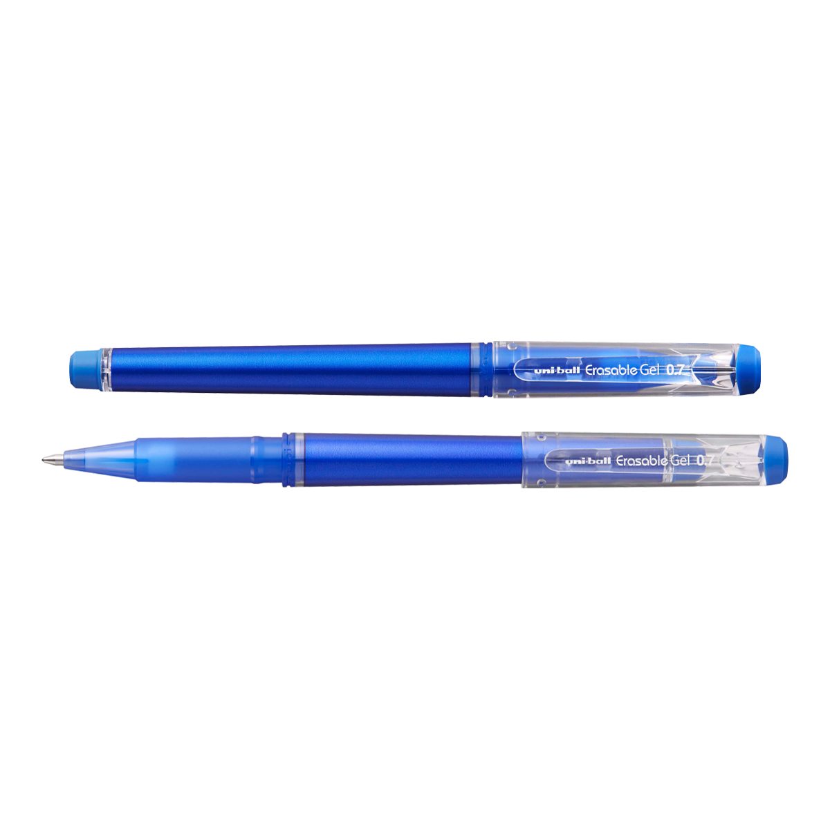 Gumovatelné pero s víčkem Uni UF-222, modré
