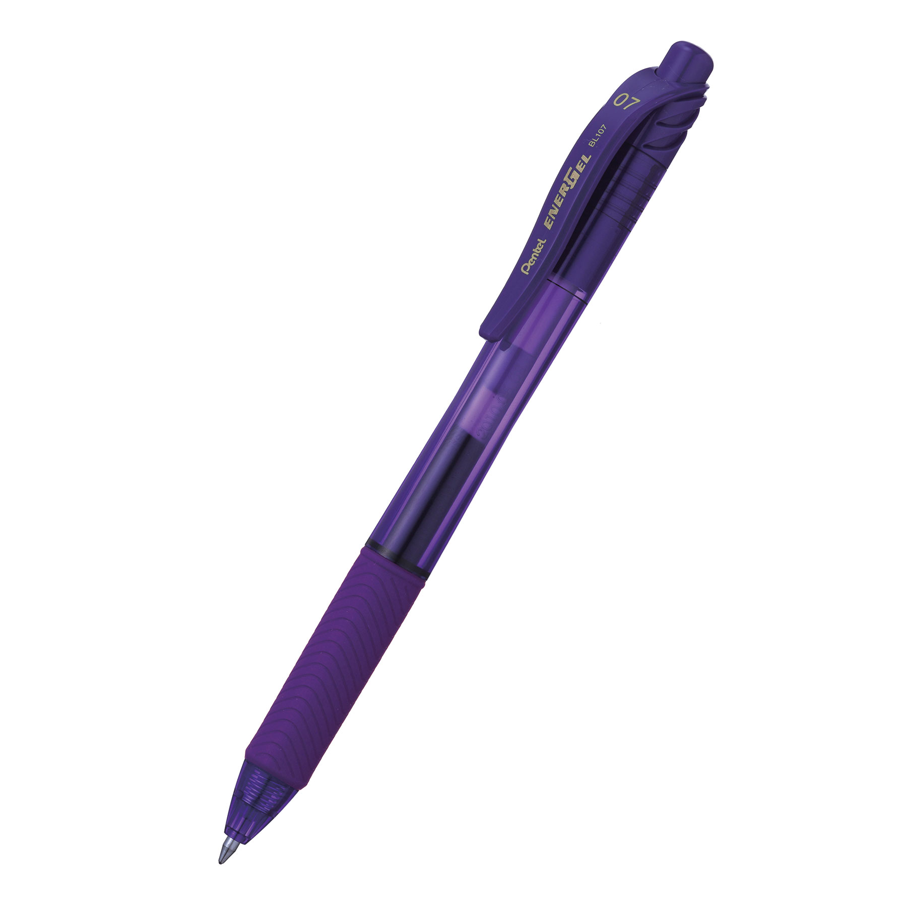 Kuličkové pero Pentel EnerGel BL107, 0,7mm, fialové