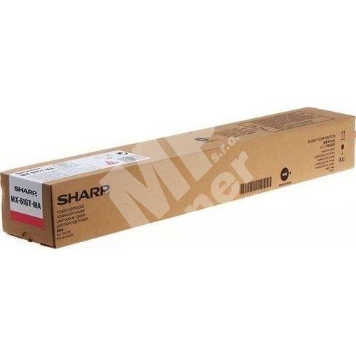 Toner Sharp MX-61GTMB, MX-2630, MX-3050, magenta, originál 1