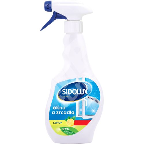 SIDOLUX okna a zrcadla Anti Fog Lemon, 500 ml 1