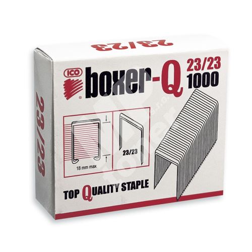 Sešívací spony Boxer-Q 23/23, 1000 ks 1