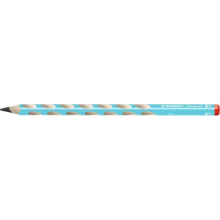 Grafitová tužka Stabilo Easygraph, modrá, trojhranná, pro praváky, HB