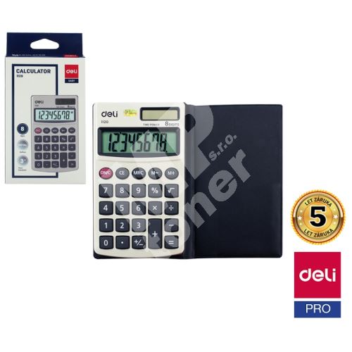 Kalkulačka Deli E1120 1