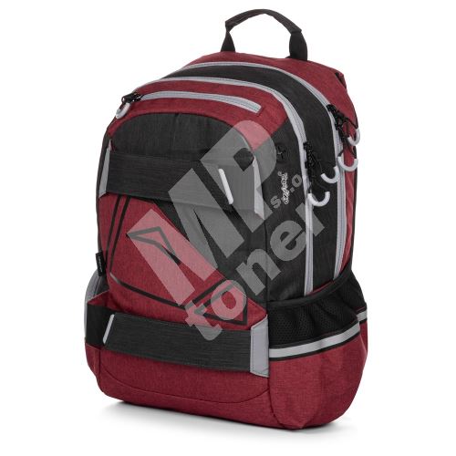Studentský batoh Oxy Sport Fox red, dark 1