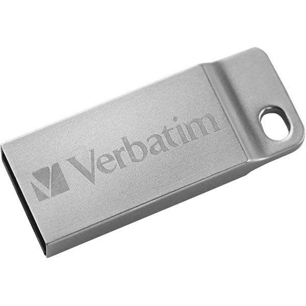 16GB Verbatim Store'n'Go Metal Executive, USB flash disk 2.0, 98748, stříbrná