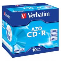 Verbatim CD-R, DataLife PLUS, 700 MB, Crystal, jewel box, 43327, 52x, 10-pack 4 (3)
