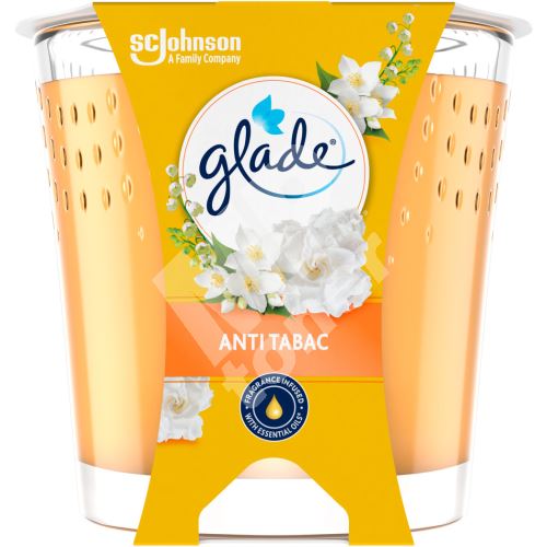 Glade svíčka vonná Anti Tabac, 112 g 1