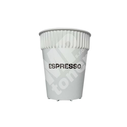 Kelímek 100 ml, PP, vratný, hot cup béžový 1