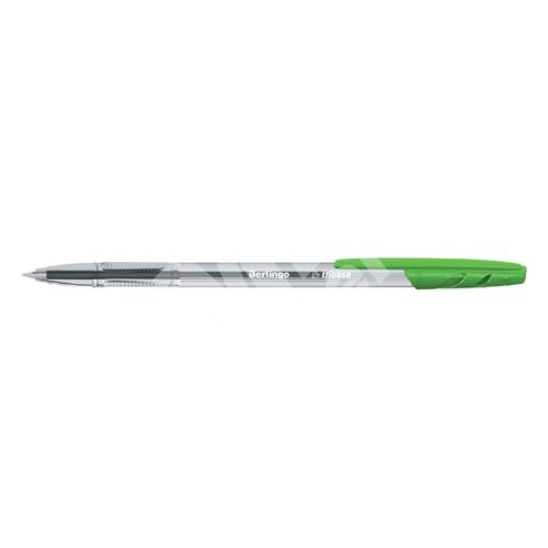Kuličkové pero Berlingo Tribase, 50ks, 1mm, zelené 1