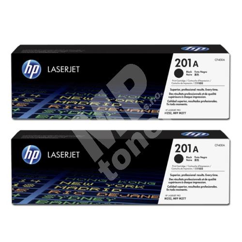 Toner HP CF400XD, black, No. 201X, originál 1