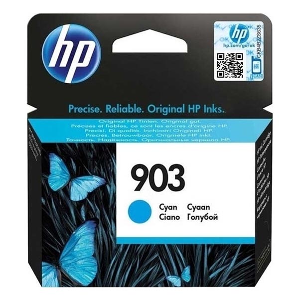 Inkoustová cartridge HP T6L87AE, OfficeJet Pro 6960, 6970, cyan, No.903, originál