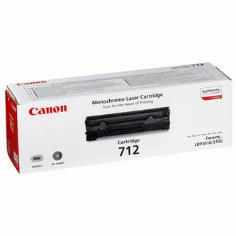 Toner Canon CRG-712, LBP-3100, 3010, black, CRG712B, originál
