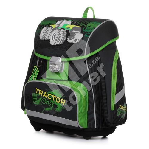 Školní batoh Premium Traktor, tmavší 1