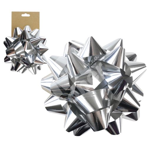 Rozeta Luma 20cm, metal stříbrná 1