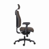 Kancelářské ergonomické křeslo Powerton Jana, šedé 3 (2)